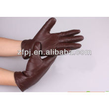 Nouveaux gants en cuir véritable et en cuir rouge